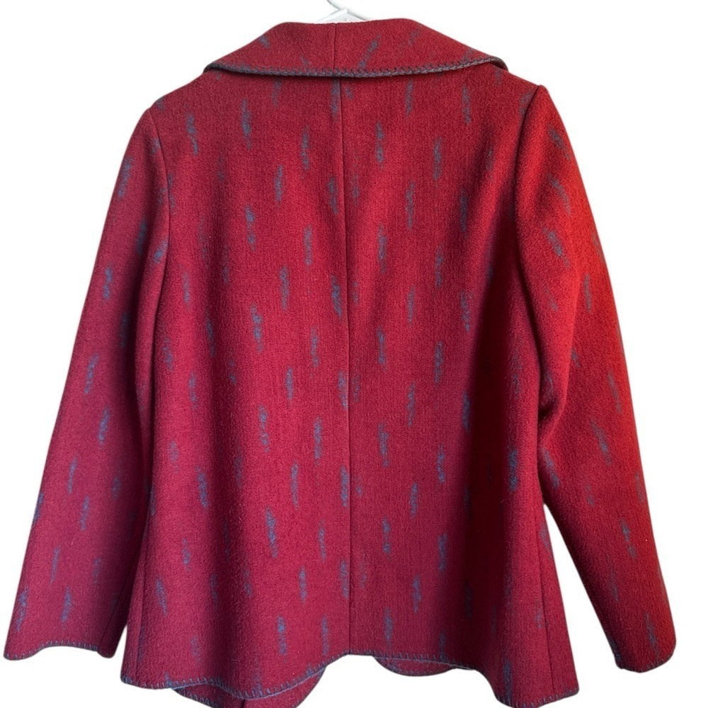 Kial Wool Blend Patterned Jacket - Picture 2 of 5